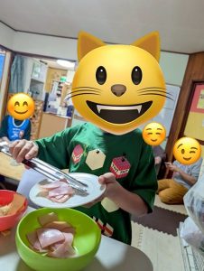 サンドウィッチ1　ハム